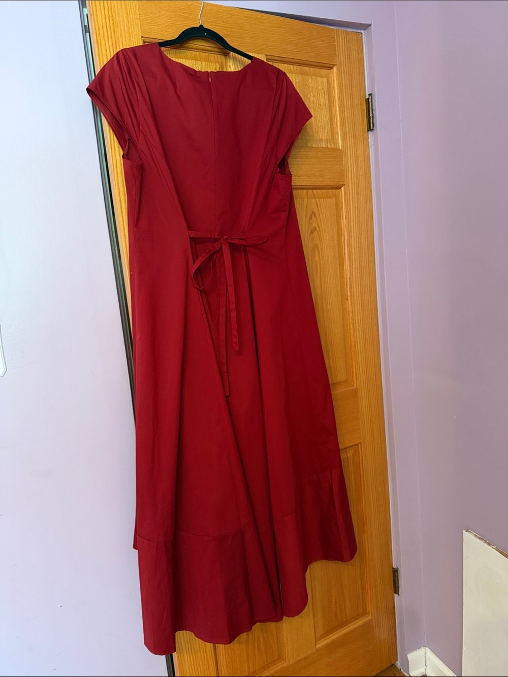 J. Crew High-Low Ruffle Hem Dress - Picture 2 of 8